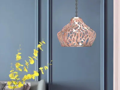 Lamp shade 3D print model 4