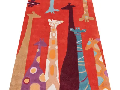 Rug Set 1717 3D model