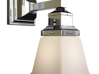 PACIFIC CITY SINGLE SCONCE Low-poly 3D model