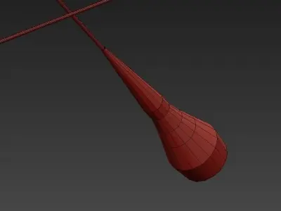 TEARDROP pendant light 3D model