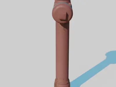 Fire Hydrant 3D model