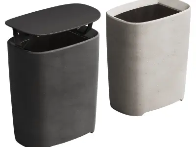 531 exterior and architecture 23 litter bins better by mmcite 3D model