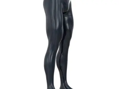 Male Mannequin Legs for Pants and Shorts 88 3D model