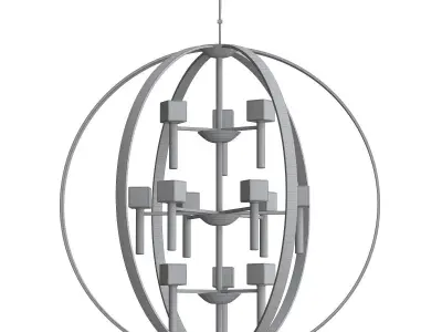 Mondo Chandelier 3D model