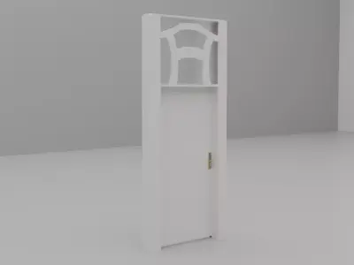 White Door  3D model