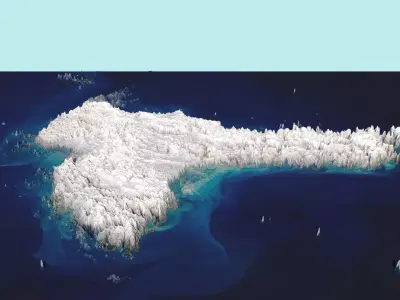 Elephant Island 3D model