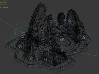 Fortress - Generator 02 3D model