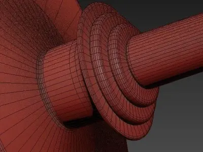 Lugarno Triple Sconce Restoration Hardware 3D model