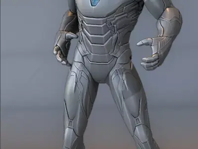 Mark 85 3d model ironman suit 3D model