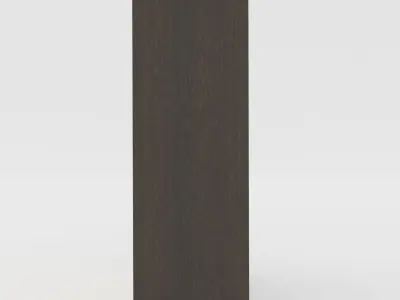 Wardrobe modern Low-poly 3D model