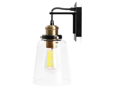 VICE wall sconce Low-poly 3D model