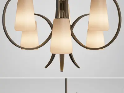 Bezier 6-Light 30 3D model