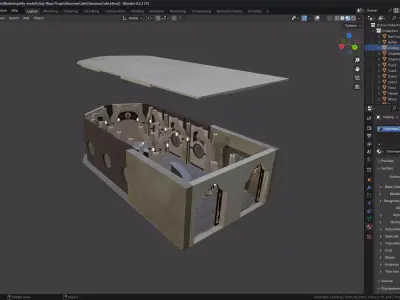 Ghorman Cafe - Star Wars Andor 3D model