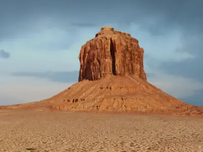 Monument Valley Merrick Butte 3D model
