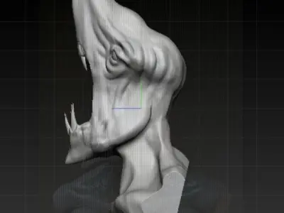 Monster Low-poly 3D model