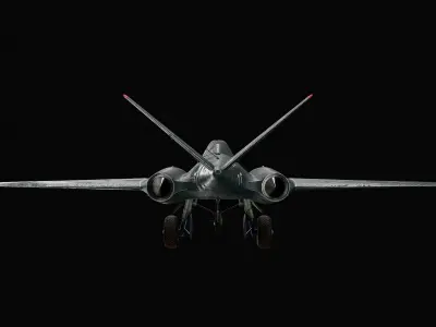  Fighter Aircraft Messerschmitt Me 262 HG III 