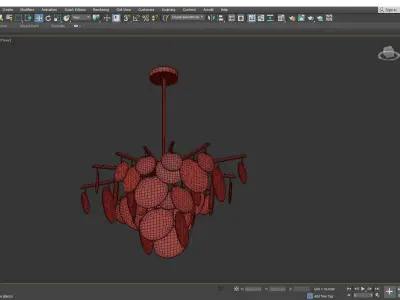 Nimbus Lamp by CTO Lighting Low-poly 3D model