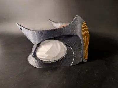 Respirator - Breathing Mask With HEPA Filter Free 3D print model