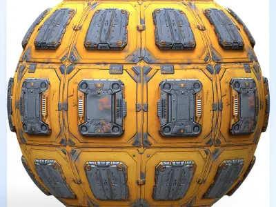 Sci-FI Seamless Texture Texture 24