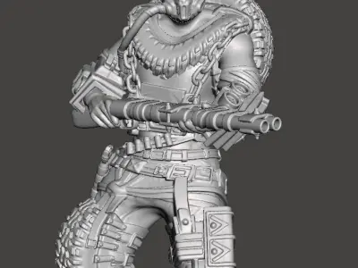 Gas Mask Bandit 3D print model