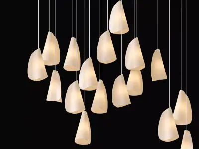 Bocci Random 21 14 Series Pendant 3D model