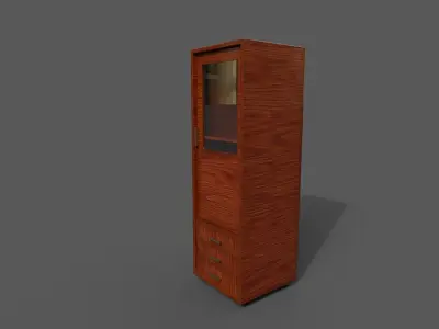 Pack 2 Modern Furniture 3D Model Low-poly 3D model