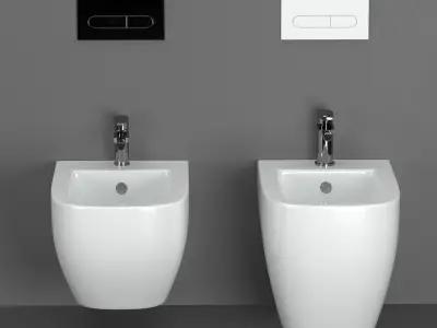 Volle Orlando Bidet 3D model