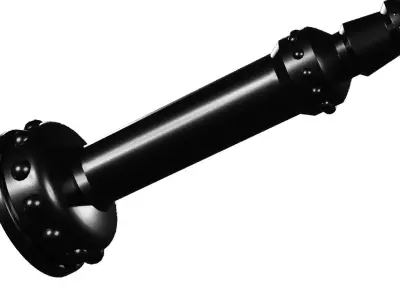 Lamp Park  Low-poly 3D model