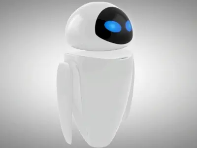 Eve From Wall-E 3D model