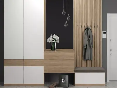 Entryway furniture 25  3D model