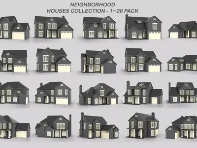 British House Design Collection 1-20 Pack T1