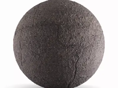 Asphalt Cracked 01 - 8K Scan Texture