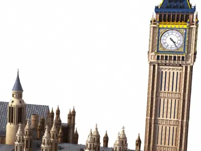  House of Parliaments (Westminster Palace), London. 