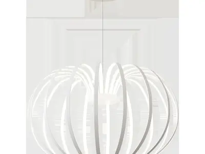 Kovacs Snow Sprite 33 Wide Integrated LED Chandelier 3D model