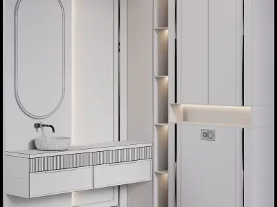 Bathroom Furniture 82 3D model