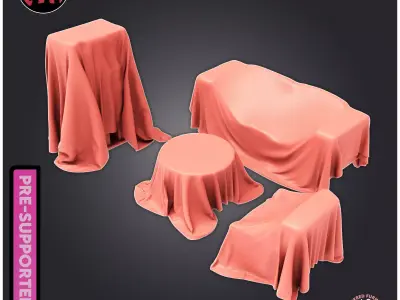 Covered Furniture 3D print model