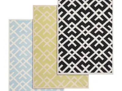 Rug Set 119 3D model