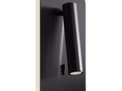 Private 1 Rectangular LED Wall Sconce 3D model