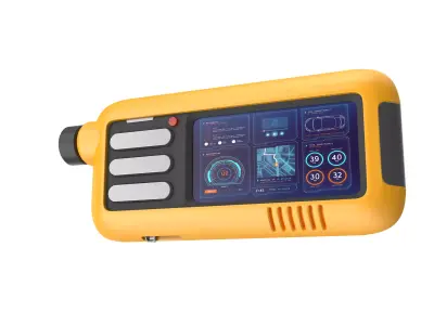 Sci-fi Device Low-poly 3D model