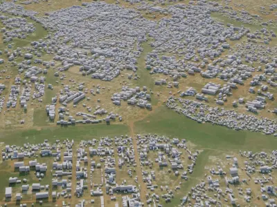 Daloa - Cote d Ivoire 3D model