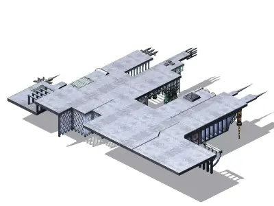 Future City - Universe City 03 3D model