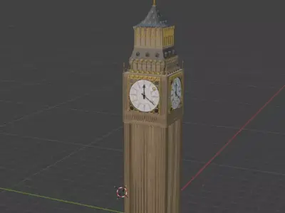 Big Ben 3D model