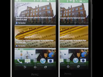 HTC Desire 510 Low-poly 3D model