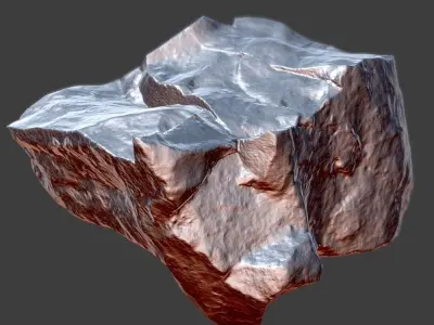 Tina Stone Low-poly 3D model