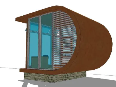Creative Design-Holiday Cabin-025 3D model