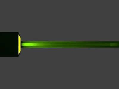 ShopSign with Lamp 1 3D model