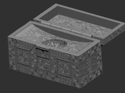 Assassins Creed Movie Chest 3D Model for Print 3D print model
