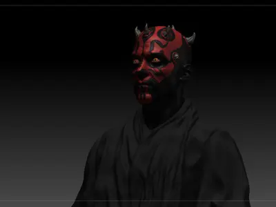 Ray Park - Darth Maul - Star Wars 3D print model