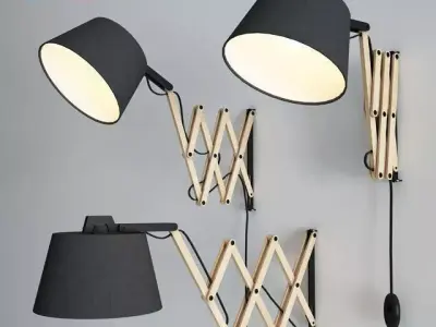 Domus Edward Wandleuchte 3D model