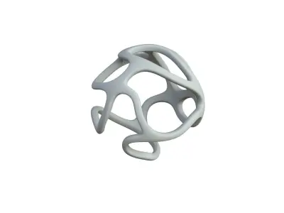 SciFi Cube Object No 29965 Low Poly Shape Texture